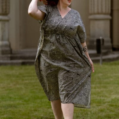 Marble Whirl Kaftan