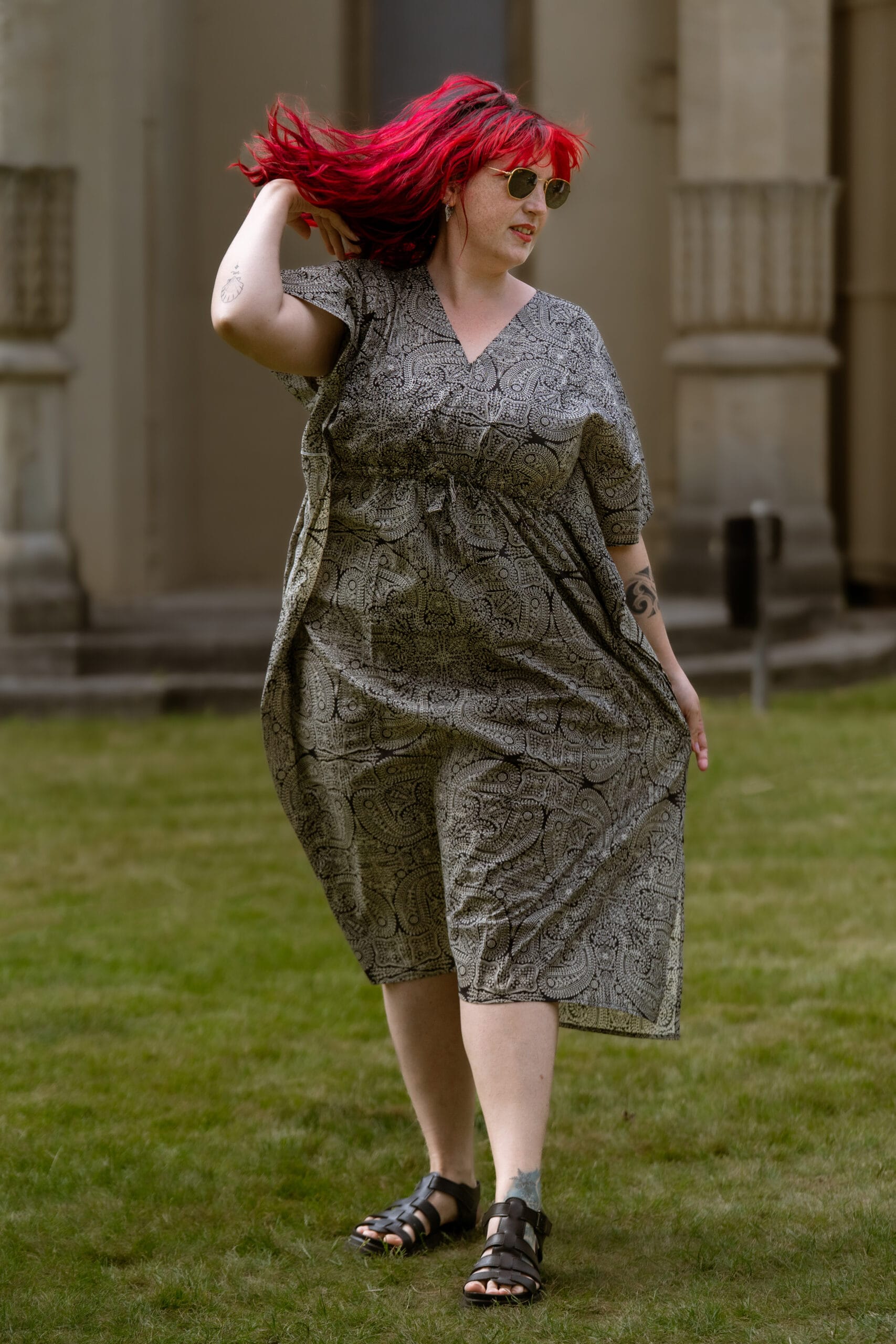 Marble Whirl Kaftan
