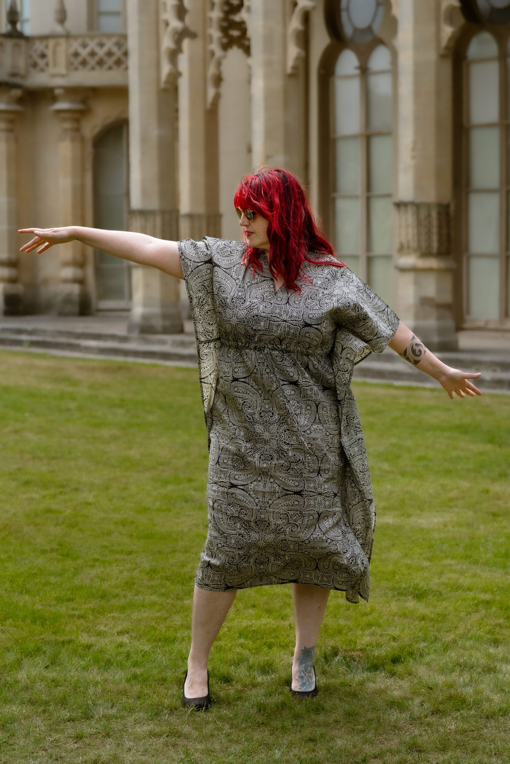Marble Whirl Kaftan - Image 4
