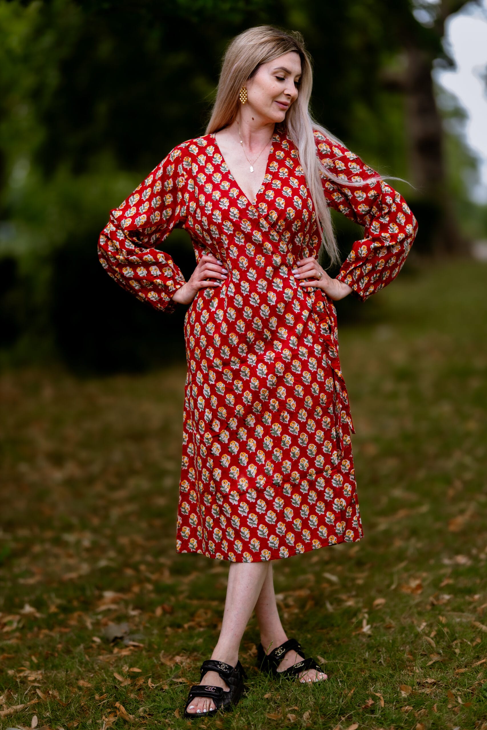 Ruby Bloom Wrap dress - Image 2