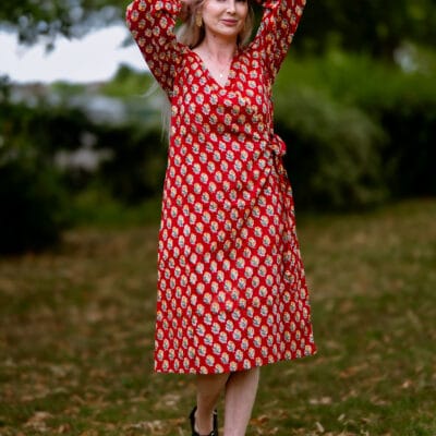 Ruby Bloom Wrap dress