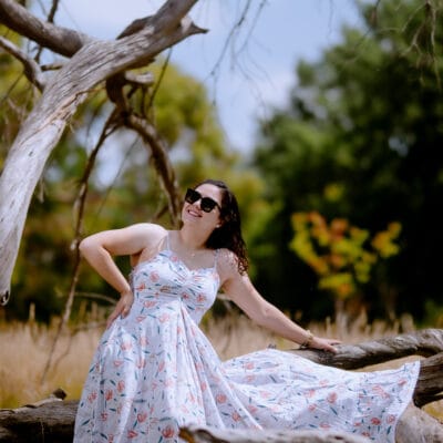 Maya Bloom Maxi Dress
