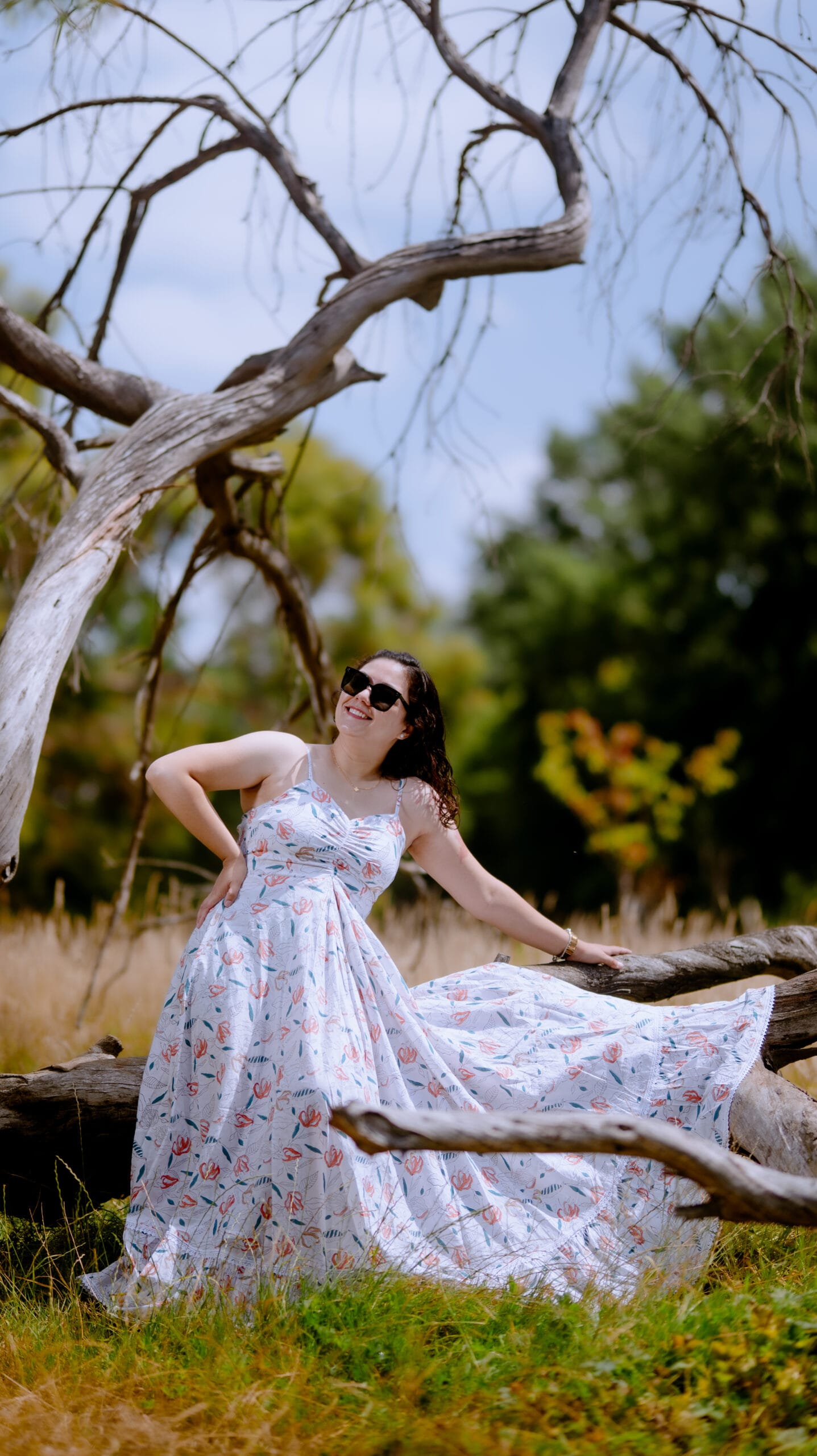Maya Bloom Maxi Dress