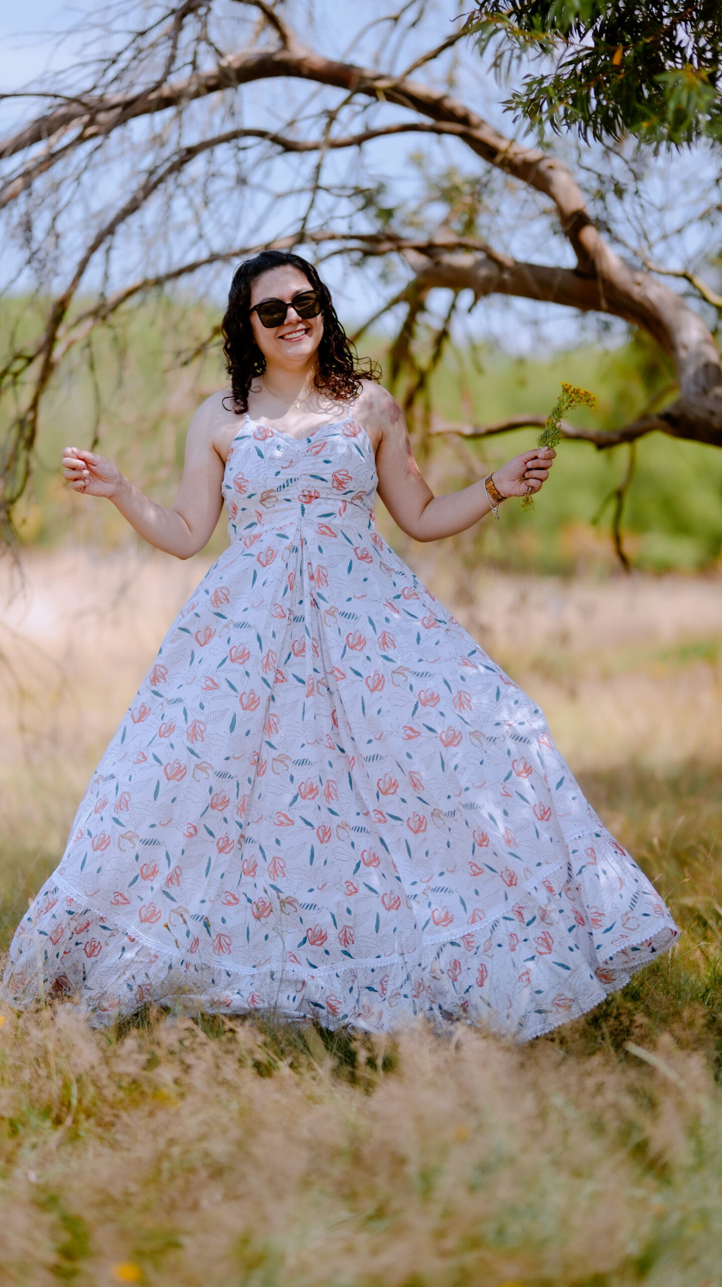 Maya Bloom Maxi Dress - Image 4