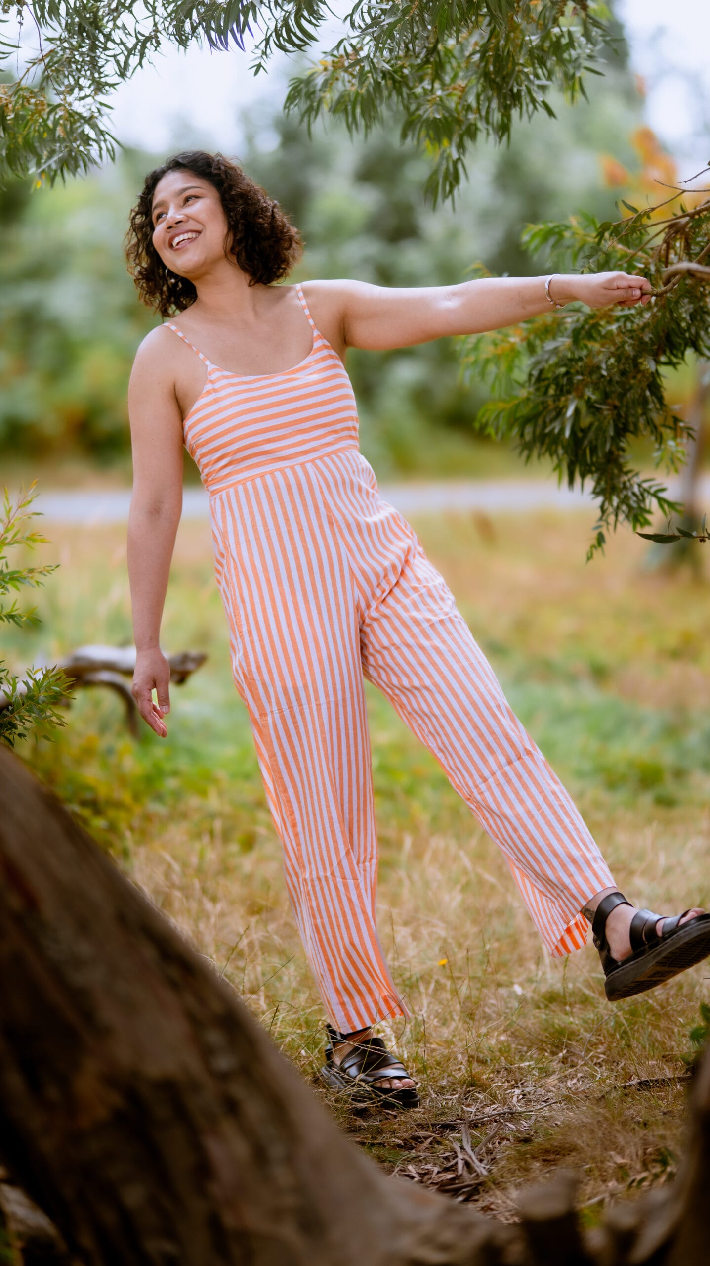 Clementine Stripes Jumpsuit - Image 3
