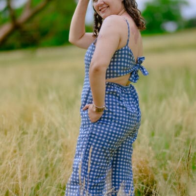 Meadow Gingham Jumpsuit