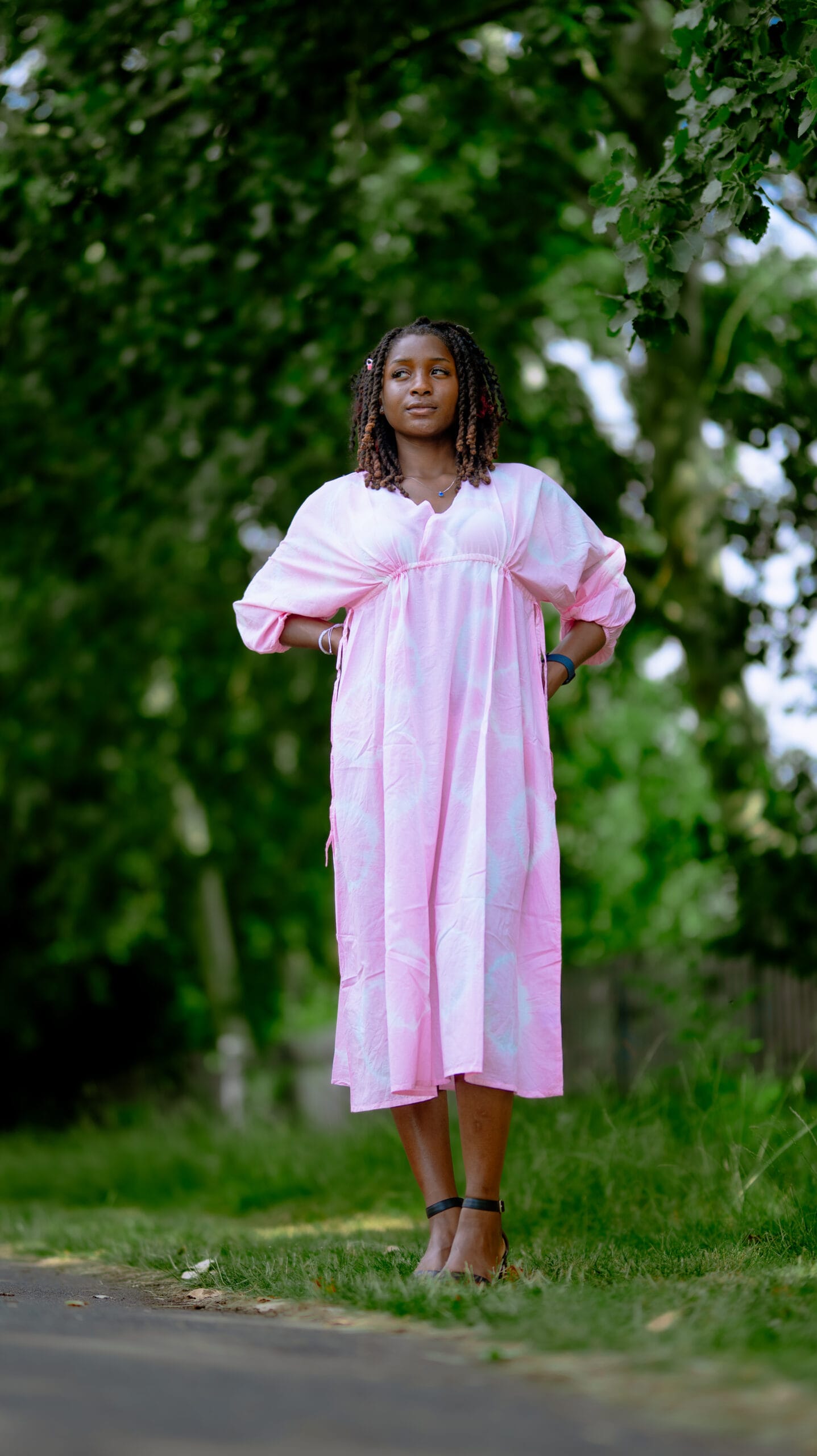 Rosy Halo Dress - Image 5