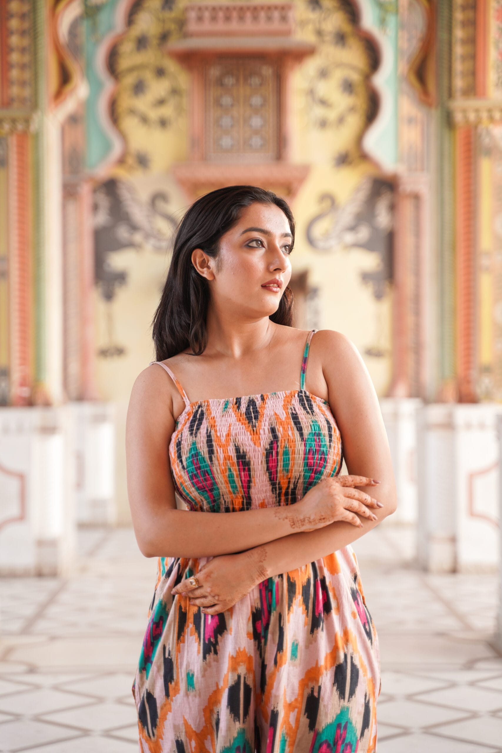 Sienna Ikat Jumpsuit - Image 4