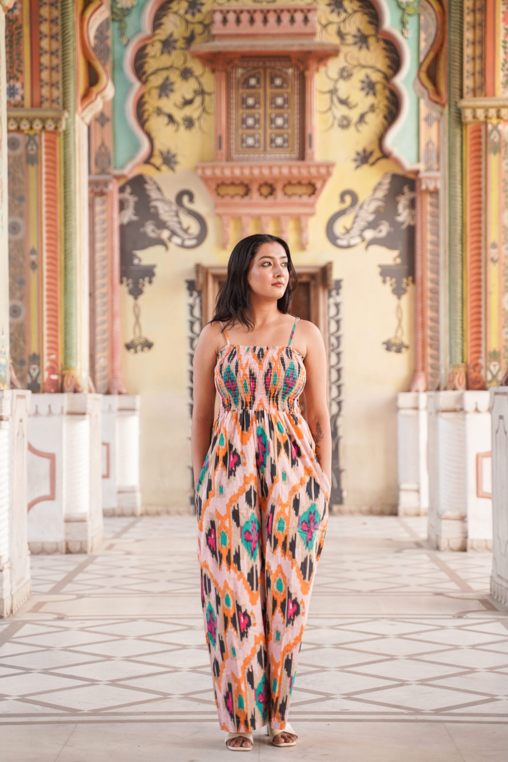 Sienna Ikat Jumpsuit