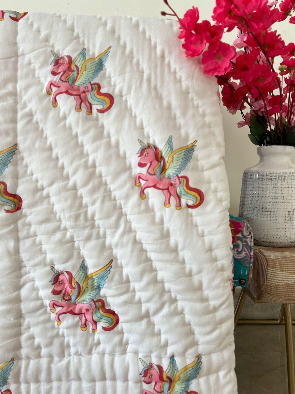 Unicorn Dream Baby Quilt