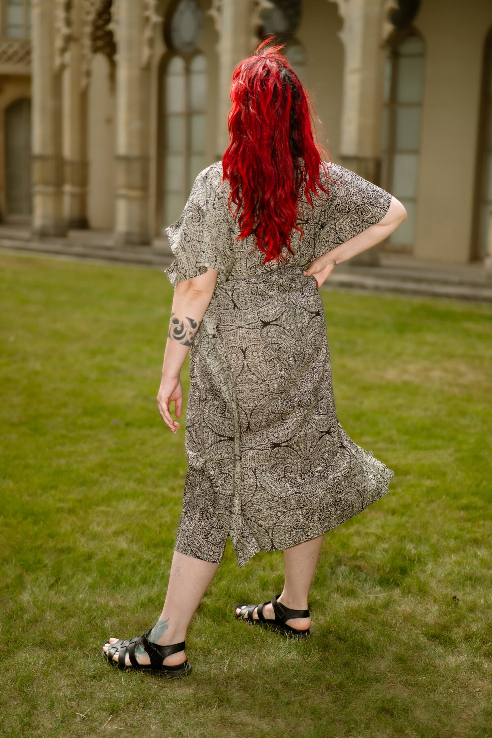 Marble Whirl Kaftan - Image 2