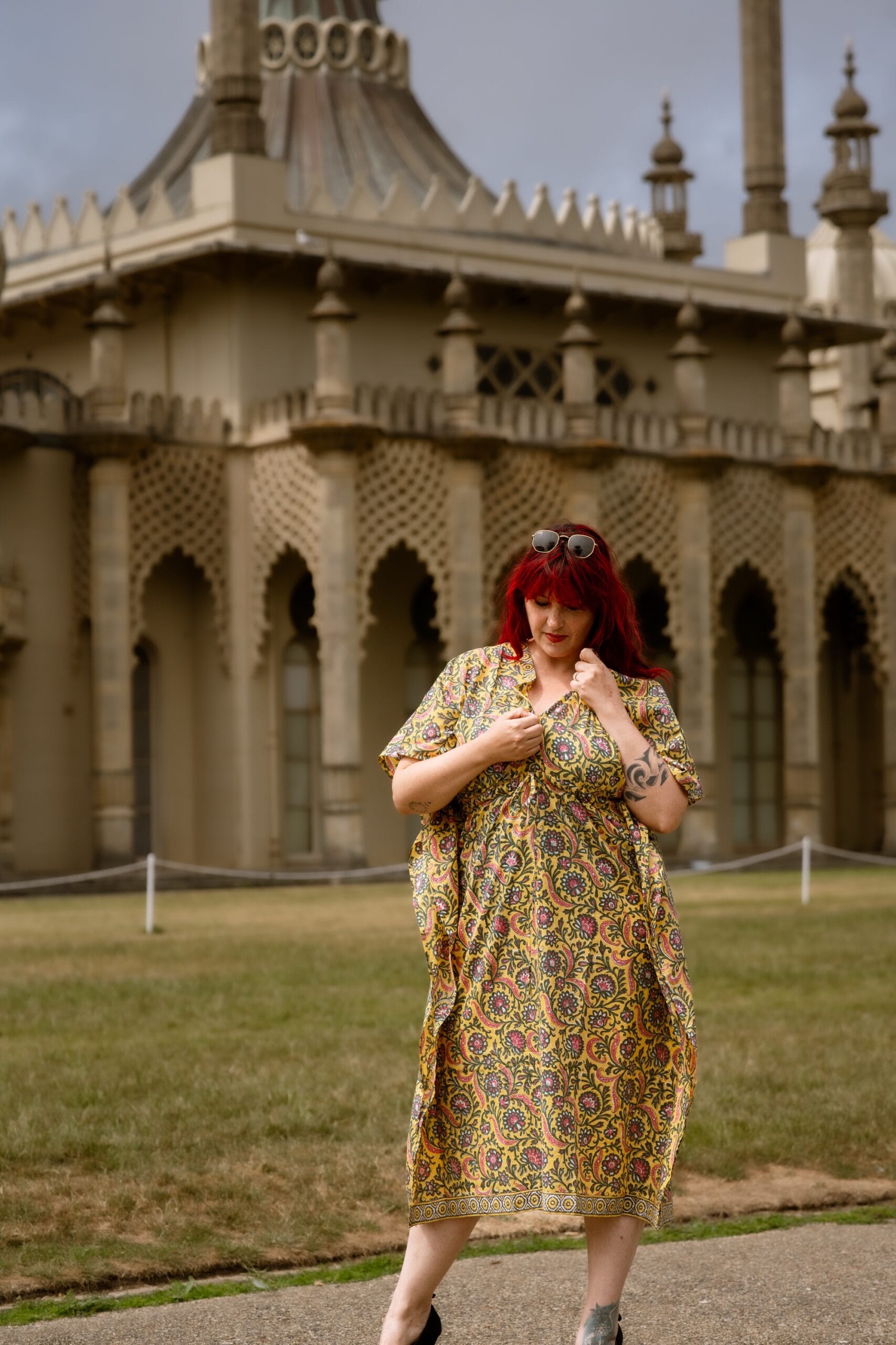 Golden Grace Kaftan