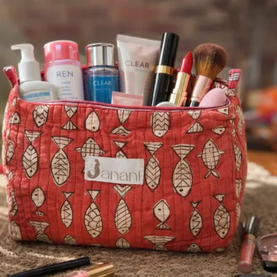 Fish Parade Wash Bag