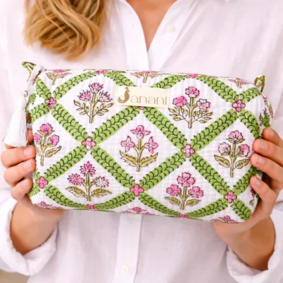 Blossom Garden  Wash Bag