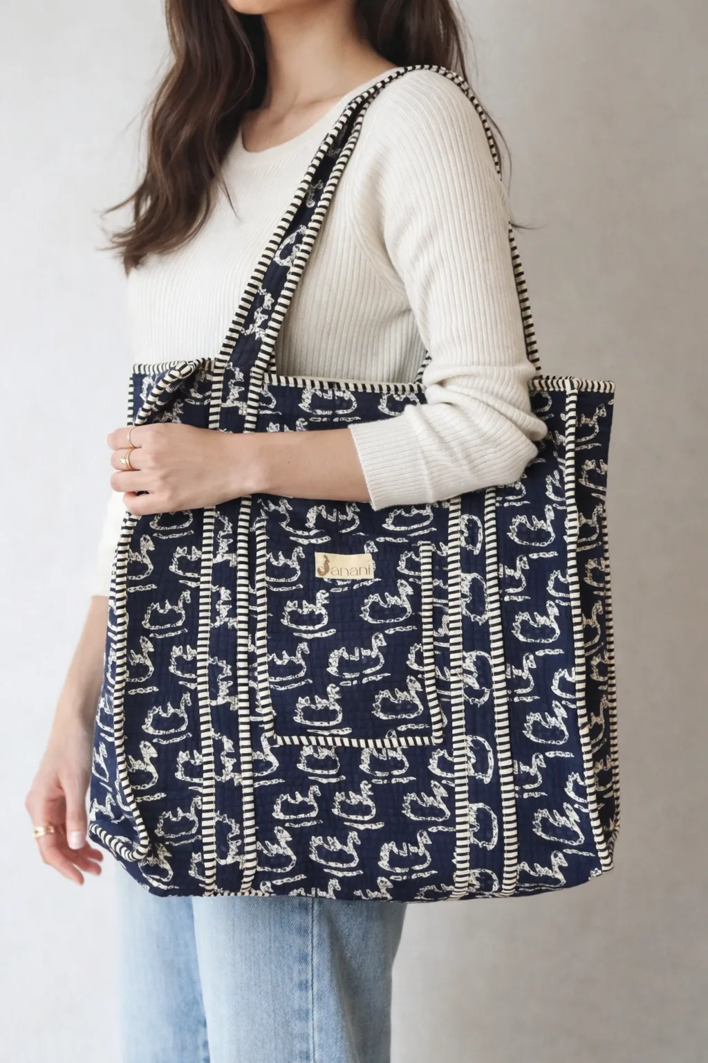 Indigo Duck Tote