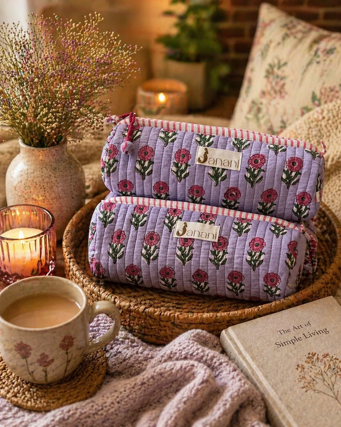 Lilac Blossom Pouch
