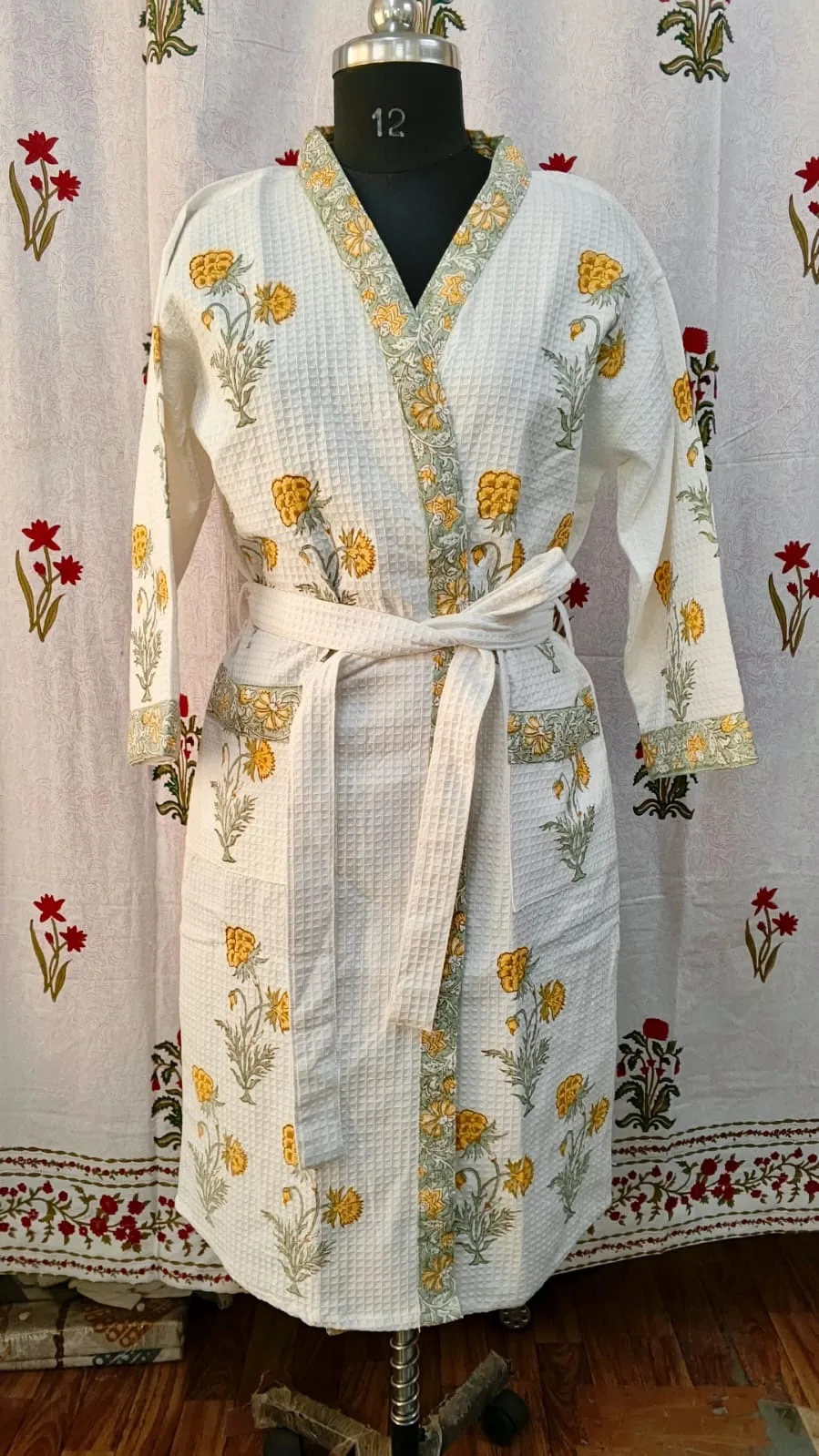 Marigold Morning Bathrobe - Image 2