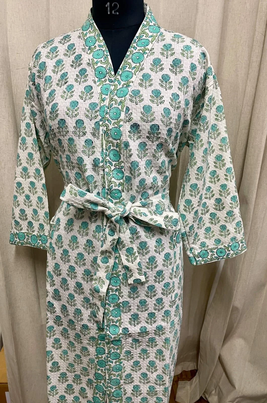 Turquoise Thistle Robe - Image 2