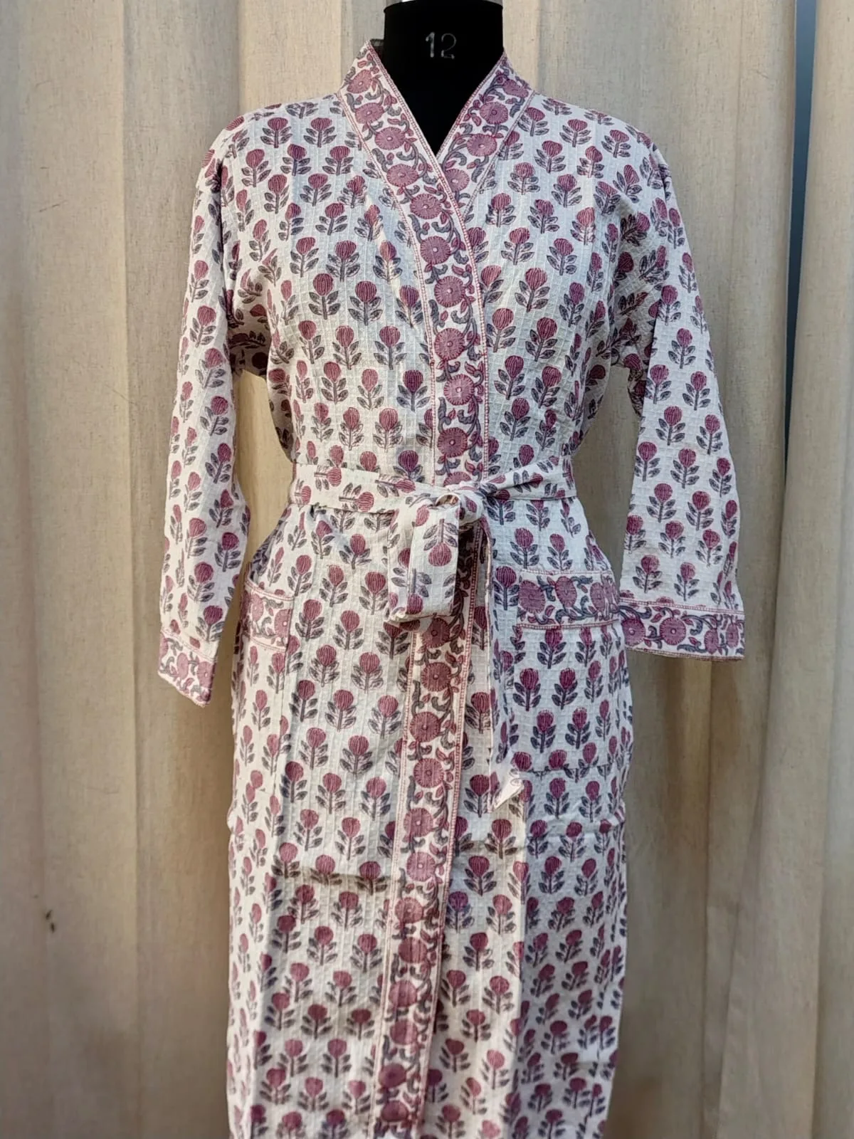 Jaipur Rose Bathrobe - Image 2